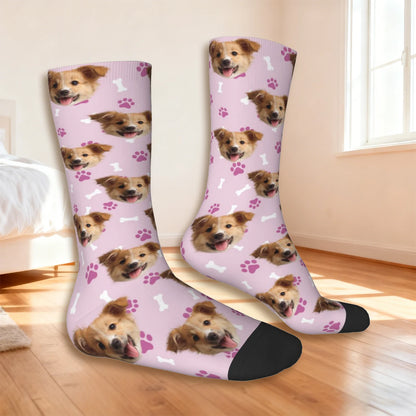 Happy-Fits Sok | Eigen foto honden sok