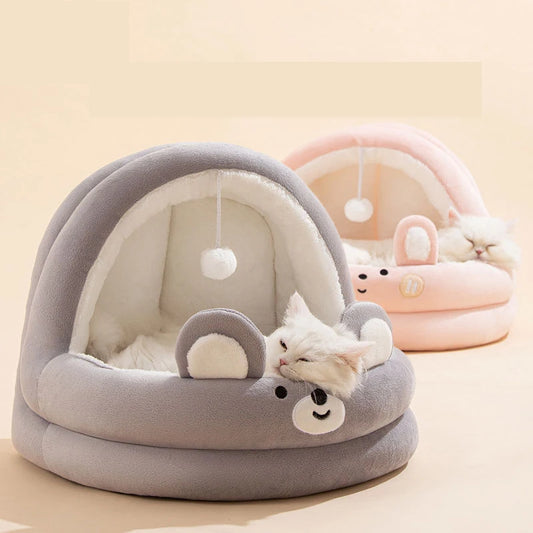 Knuffelbeer Hondenslaapbank – Warm & Comfortabel Nest voor Jouw Viervoeter