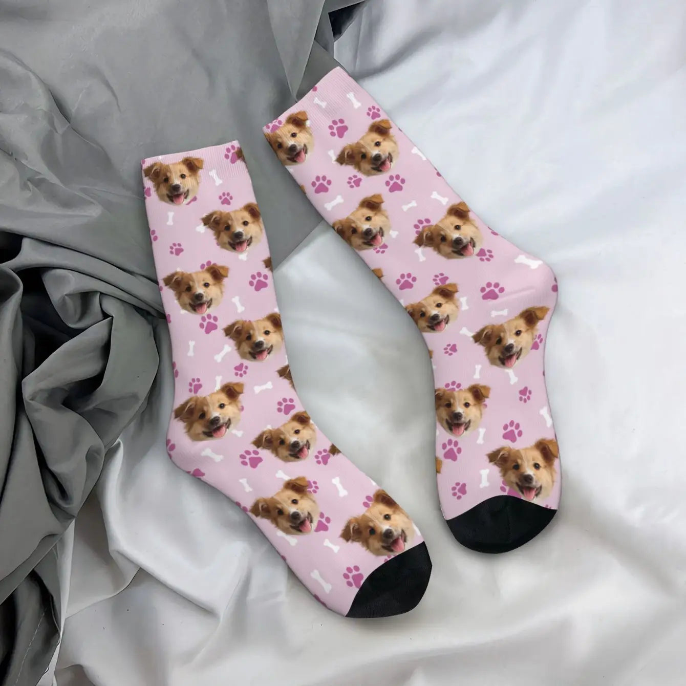 Happy-Fits Sok | Eigen foto honden sok