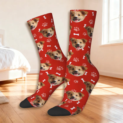 Happy-Fits Sok | Eigen foto honden sok