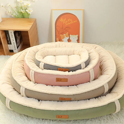 Suède Fluwelen Huisdierbed – Luxe Comfort voor je Huisdier