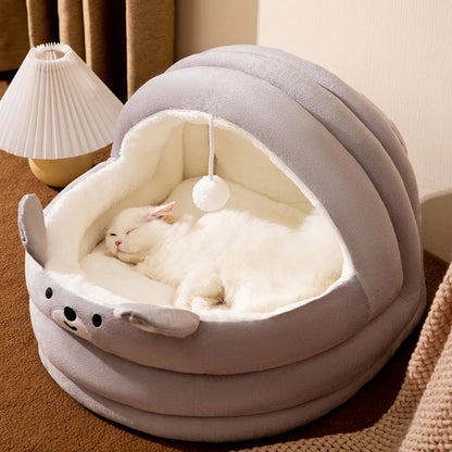 Knuffelbeer Hondenslaapbank – Warm & Comfortabel Nest voor Jouw Viervoeter