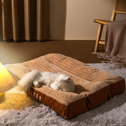 Warm Honden Slaapbed – Zacht Fleece Bed voor Jouw Viervoeter
