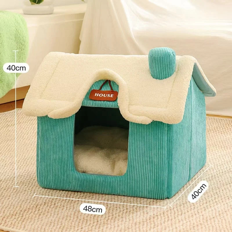 Opvouwbaar Huisdierhuis – Knus en Comfortabel Nest voor Jouw Kleine Vriend