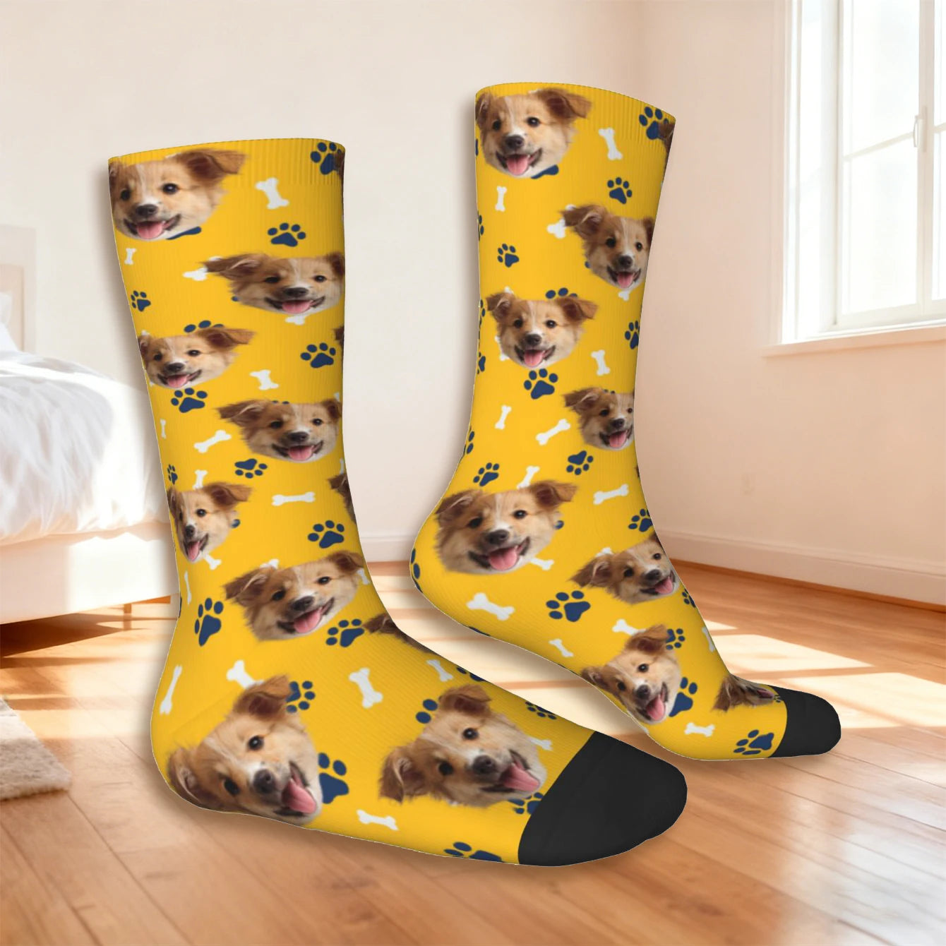 Happy-Fits Sok | Eigen foto honden sok
