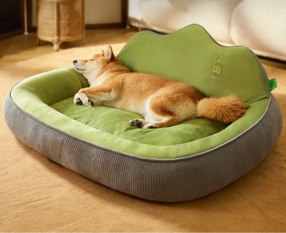Verhoogd Huisdierbed met Nekbescherming – Luxe Comfort en Ondersteuning