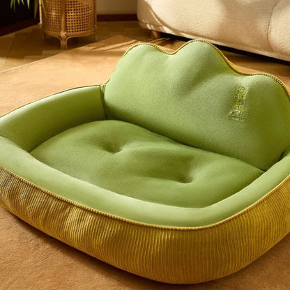 Verhoogd Huisdierbed met Nekbescherming – Luxe Comfort en Ondersteuning