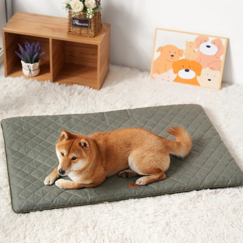 Comfortabele Hondenbedmat – Zacht, Wasbaar en Past Overal