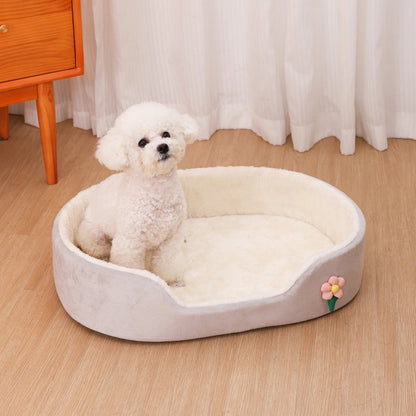 Ademend Bloemenbed – Comfort voor Jouw Huisdier