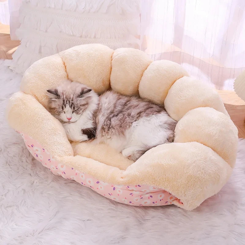 Gezellig en Warm Kattenbed Nest – Super Zacht en Comfortabel