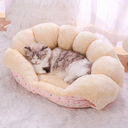 Gezellig en Warm Kattenbed Nest – Super Zacht en Comfortabel