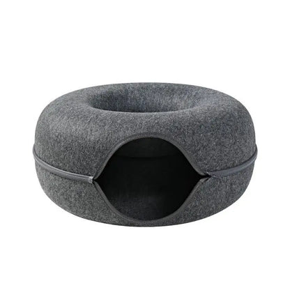 Donut Katten Tunnelbed – Speelse en Knusse Slaapplek voor Jouw Huisdier!