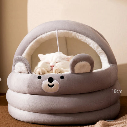 Knuffelbeer Hondenslaapbank – Warm & Comfortabel Nest voor Jouw Viervoeter