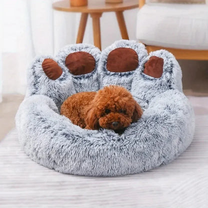 Fluffy Hondenpoot Mand – Schattige en Comfortabele Slaapplek voor Jouw Hond!