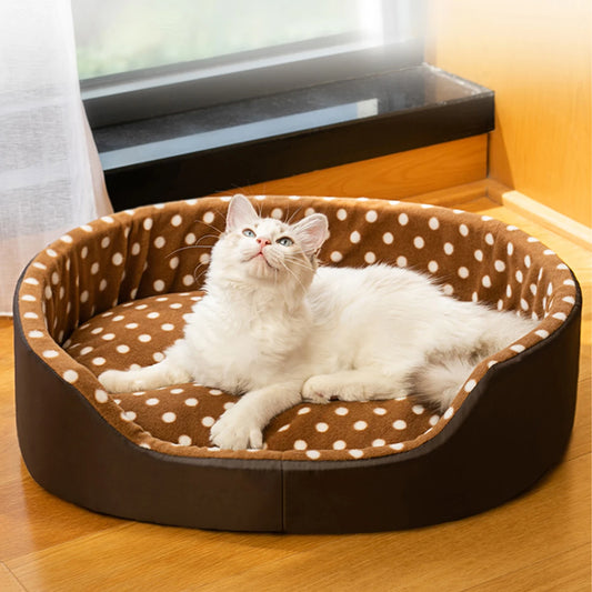 Knus Kattenbed – Zacht Pluche Kussen Voor Ultiem Comfort