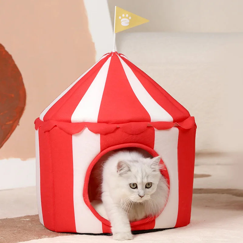 Circus Dierenhuis – Speelse Schuilplek Voor Jouw Viervoeter