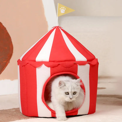 Circus Dierenhuis – Speelse Schuilplek Voor Jouw Viervoeter