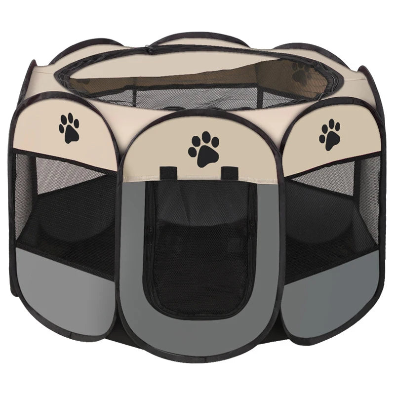 Opvouwbare Achthoekige Huisdiertent – Comfort en Bescherming voor je Hond
