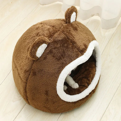 Grappig Kattenbed – Warm en Gezellig Huis voor Jouw Kat