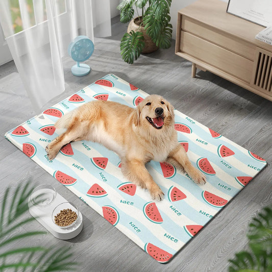 Honden Koelmat - Verkoelend met Vrolijke Fruitprint