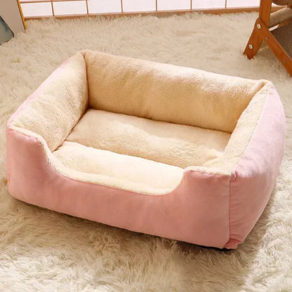 Pluche Huisdierenbed – Zacht & Warme Knusse Plek voor Jouw Lieveling!