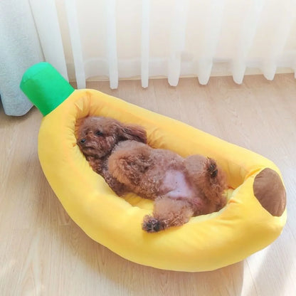Banan Hundeseng – Komfort med et sjovt twist