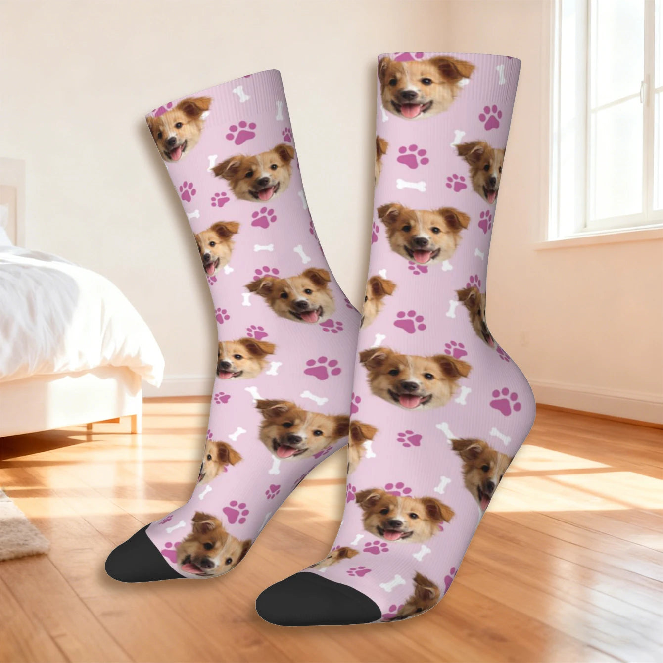 Happy-Fits Sok | Eigen foto honden sok