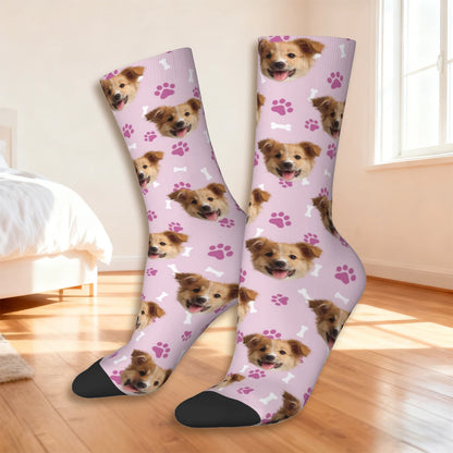 Happy-Fits Sok | Eigen foto honden sok
