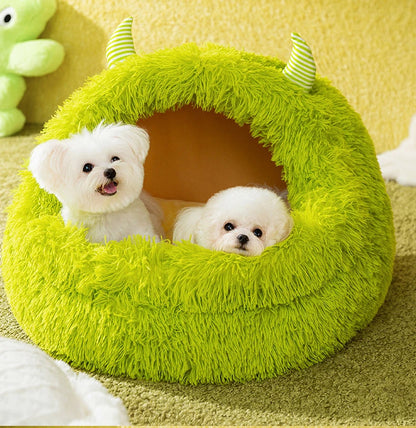 Monster Bed – Warme en Comfortabele Slaapplek voor Jouw Viervoeter
