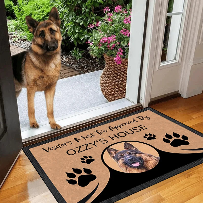 Fußmatte mit eigenem Foto – Einzigartig, persönlich und praktisch für Ihren Hund