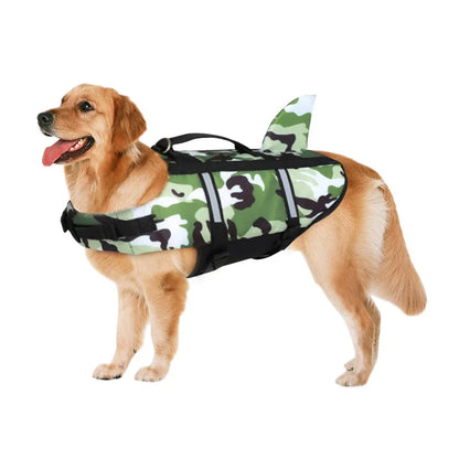 Hond Reddingsvest Haai – Verbeterd Drijfvermogen en Veiligheid