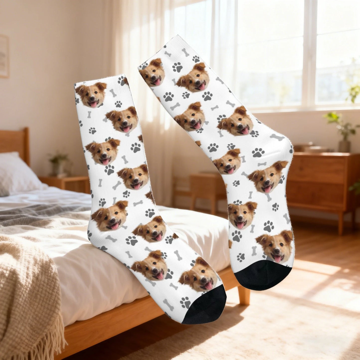 Happy-Fits Sok | Eigen foto honden sok
