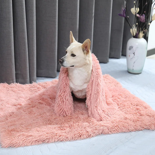 Fluffy Pluche Kleed – Zacht, Ademend en Comfortabel voor Jouw Hond