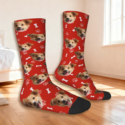 Happy-Fits Sok | Eigen foto honden sok