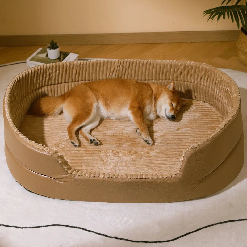Luxuriöses und weiches orthopädisches Hundebett – Für den besten Schla –  Happy-Fits