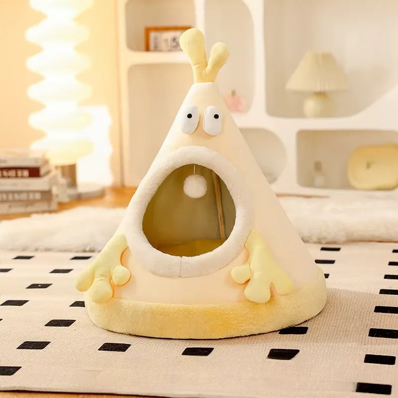 Cartoon Tippie Tent – Knusse Schuilplek Voor Jouw Viervoeter