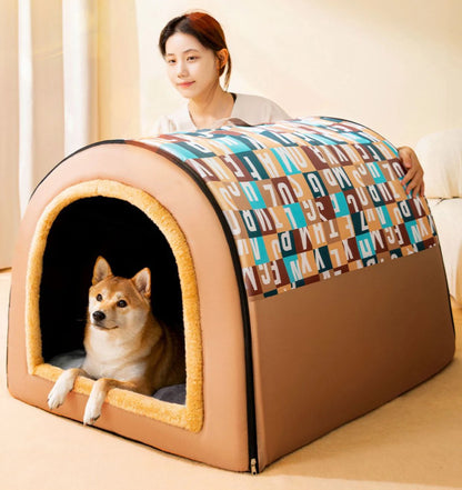 Afneembaar Hondenhuis – Comfortabele en Praktische Slaapplek voor je Hond