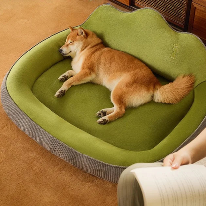 Verhoogd Huisdierbed met Nekbescherming – Luxe Comfort en Ondersteuning