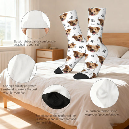 Happy-Fits Sok | Eigen foto honden sok