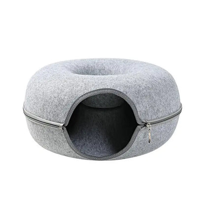 Donut Katten Tunnelbed – Speelse en Knusse Slaapplek voor Jouw Huisdier!