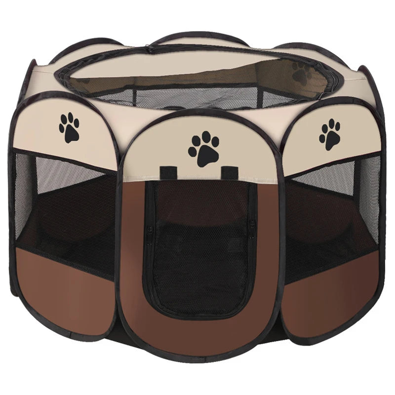 Opvouwbare Achthoekige Huisdiertent – Comfort en Bescherming voor je Hond