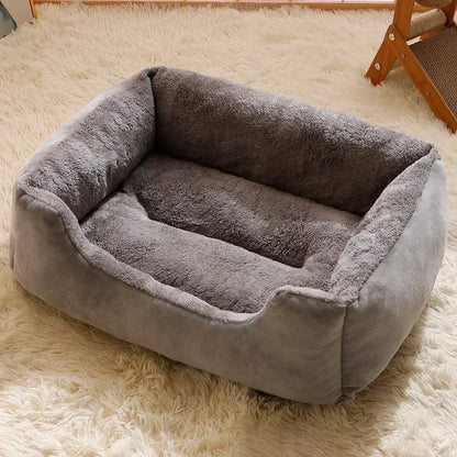 Pluche Huisdierenbed – Zacht & Warme Knusse Plek voor Jouw Lieveling!