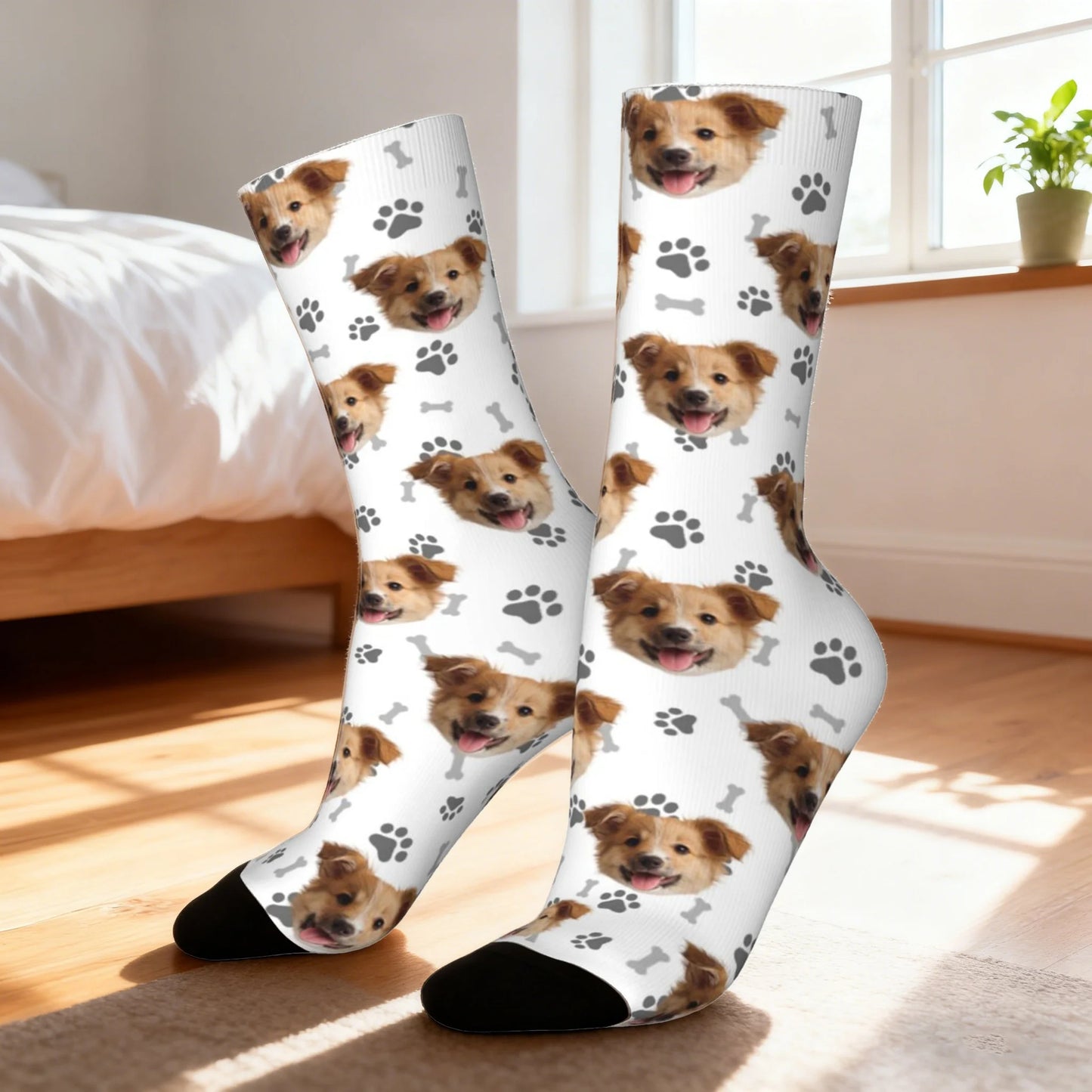 Happy-Fits Sok | Eigen foto honden sok