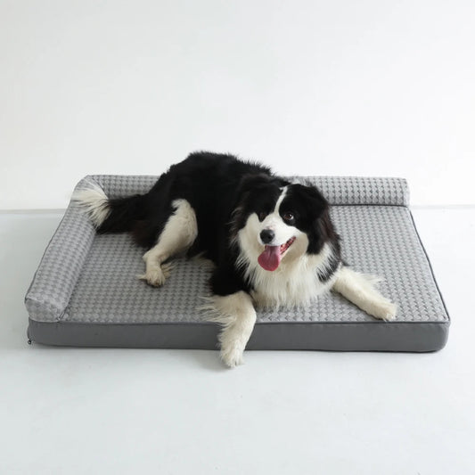 Hundebett mit Sommerkühlung – Abnehmbar, waschbar und erfrischender Komfort