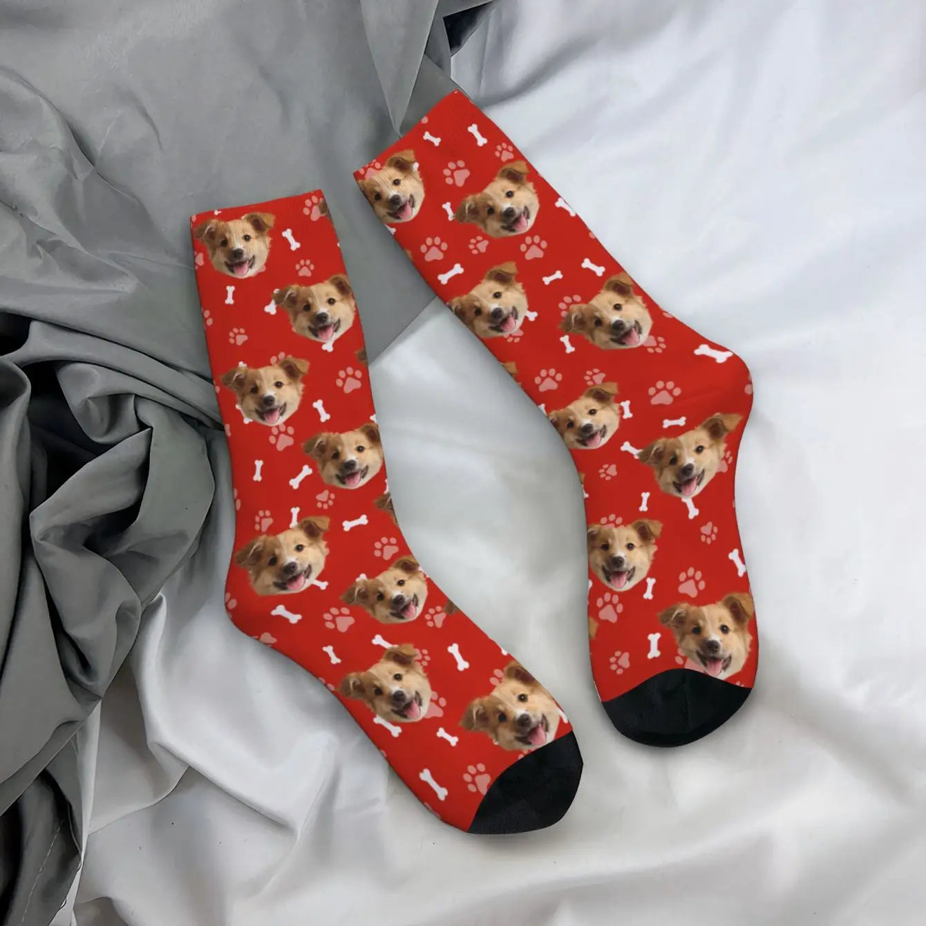 Happy-Fits Sok | Eigen foto honden sok