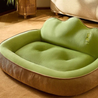 Verhoogd Huisdierbed met Nekbescherming – Luxe Comfort en Ondersteuning