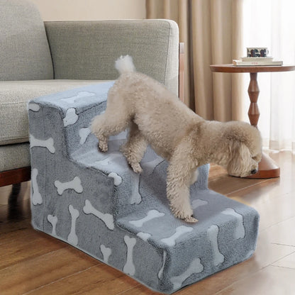 Hundetrappe – Med hundebendesign for ekstra støtte
