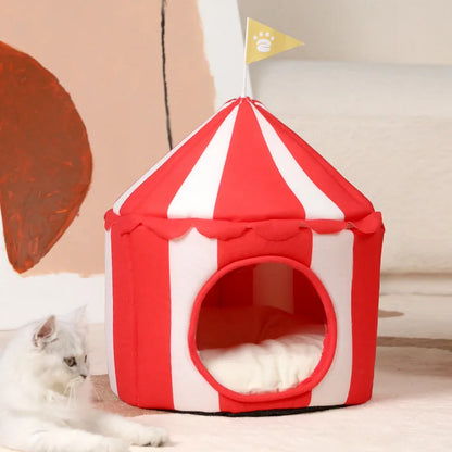 Circus Dierenhuis – Speelse Schuilplek Voor Jouw Viervoeter