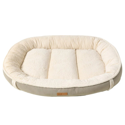 Suède Fluwelen Huisdierbed – Luxe Comfort voor je Huisdier