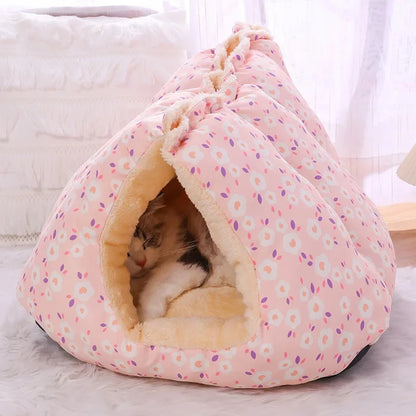 Gezellig en Warm Kattenbed Nest – Super Zacht en Comfortabel